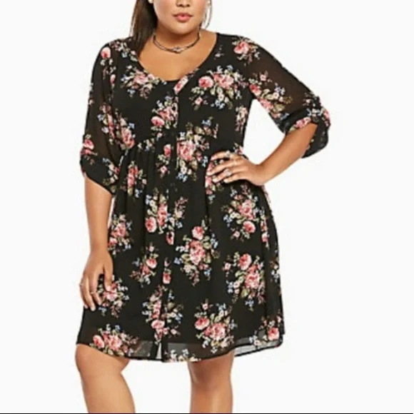 sachin and babi light blue dress Topshop curved waistband chiffon T-shirt maxi dress in brown warped check  print main image 0